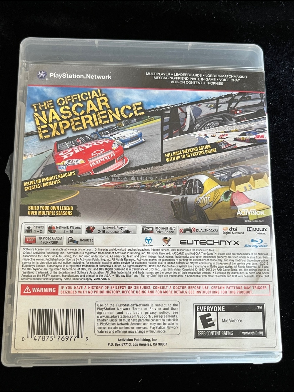 💜 NASCAR The Game: Inside Line - Playstation 3 Complete Video Game PS3 - Picture 2 of 6